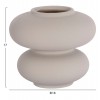 ΕΠΙΤΡΑΠΕΖΙΟ ΚΕΡΑΜΙΚΟ ΔΙΑΚΟΣΜΗΤΙΚΟ ROOK HM4629.03 ΓΚΡΙ ΜΑΤ Φ18x17Υεκ