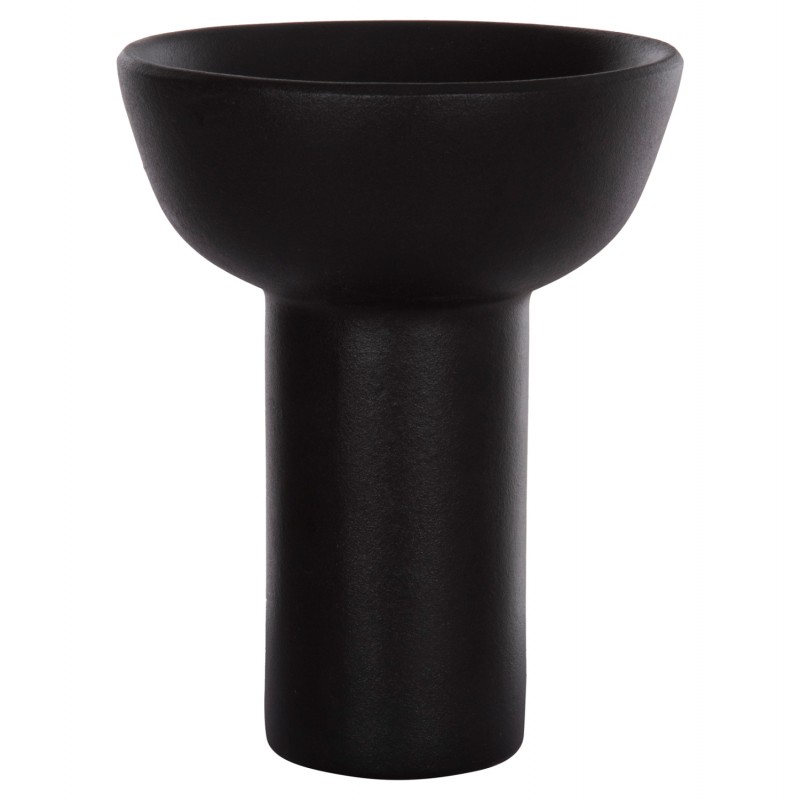 ΕΠΙΤΡΑΠΕΖΙΟ ΚΕΡΑΜΙΚΟ ΔΙΑΚΟΣΜΗΤΙΚΟ ELENDIL HM4603.02 ΜΑΥΡΟ ΜΑΤ Φ20x26.5Υεκ