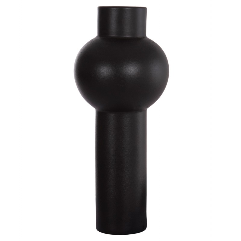 ΕΠΙΤΡΑΠΕΖΙΟ ΚΕΡΑΜΙΚΟ ΔΙΑΚΟΣΜΗΤΙΚΟ SCEPTER HM4604.02 ΜΑΥΡΟ ΜΑΤ Φ17x39Υεκ