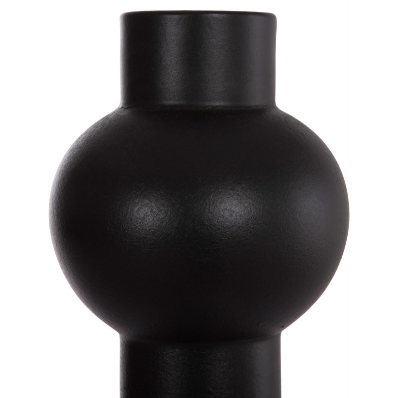 ΕΠΙΤΡΑΠΕΖΙΟ ΚΕΡΑΜΙΚΟ ΔΙΑΚΟΣΜΗΤΙΚΟ SCEPTER HM4604.02 ΜΑΥΡΟ ΜΑΤ Φ17x39Υεκ