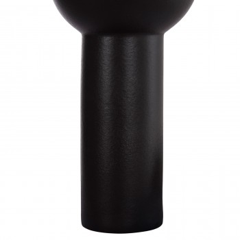 ΕΠΙΤΡΑΠΕΖΙΟ ΚΕΡΑΜΙΚΟ ΔΙΑΚΟΣΜΗΤΙΚΟ SCEPTER HM4604.02 ΜΑΥΡΟ ΜΑΤ Φ17x39Υεκ