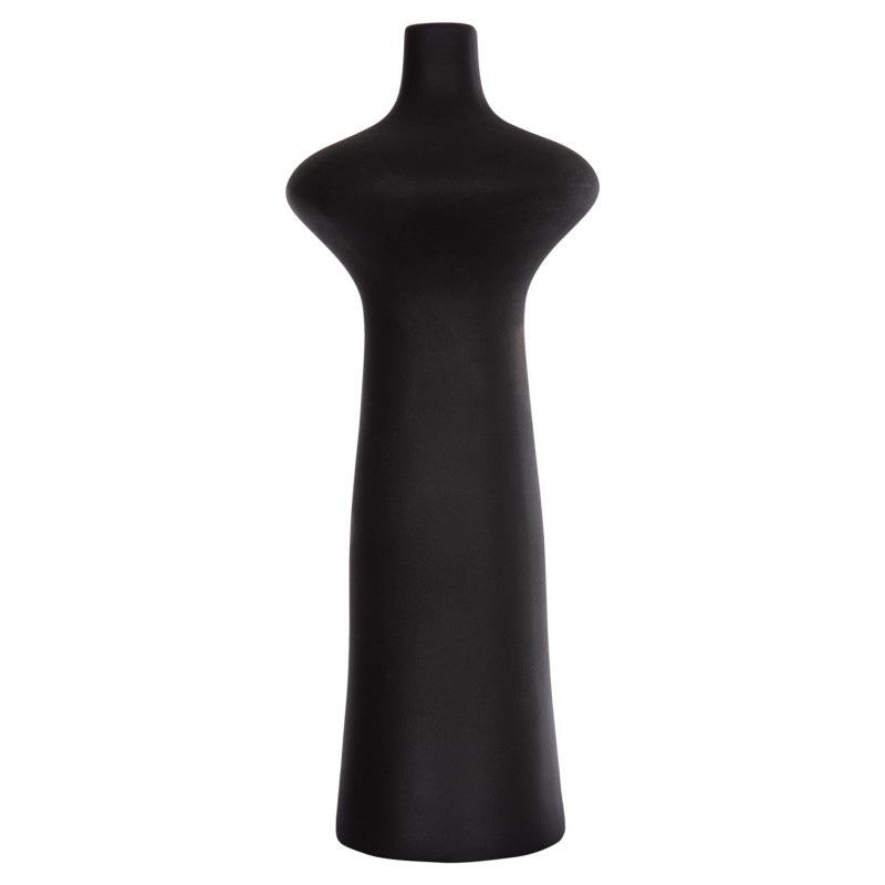 ΕΠΙΤΡΑΠΕΖΙΟ ΚΕΡΑΜΙΚΟ ΔΙΑΚΟΣΜΗΤΙΚΟ SCEPTER HM4636.02 ΜΑΥΡΟ ΜΑΤ Φ18x49Υεκ