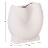 ΕΠΙΤΡΑΠΕΖΙΟ ΚΕΡΑΜΙΚΟ ΔΙΑΚΟΣΜΗΤΙΚΟ GLAΖΕ HM4610.01 ΥΠΟΛΕΥΚΟ ΚΡΥΣΤΑΛΛΙΚΟ 26x14x25Υεκ