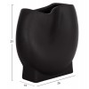 ΕΠΙΤΡΑΠΕΖΙΟ ΚΕΡΑΜΙΚΟ ΔΙΑΚΟΣΜΗΤΙΚΟ GLAΖΕ HM4610.02 ΜΑΥΡΟ ΜΑΤ 26x14x25Υεκ