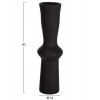 ΕΠΙΤΡΑΠΕΖΙΟ ΚΕΡΑΜΙΚΟ ΔΙΑΚΟΣΜΗΤΙΚΟ SCEPTER HM4637.02 ΜΑΥΡΟ ΜΑΤ Φ14x50Υεκ