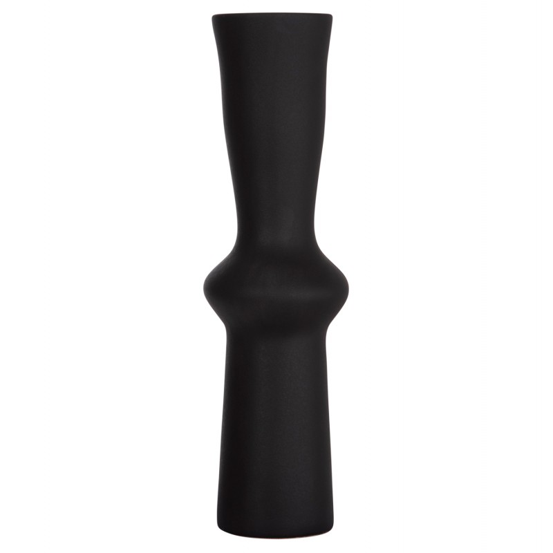 ΕΠΙΤΡΑΠΕΖΙΟ ΚΕΡΑΜΙΚΟ ΔΙΑΚΟΣΜΗΤΙΚΟ SCEPTER HM4637.02 ΜΑΥΡΟ ΜΑΤ Φ14x50Υεκ