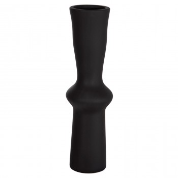 ΕΠΙΤΡΑΠΕΖΙΟ ΚΕΡΑΜΙΚΟ ΔΙΑΚΟΣΜΗΤΙΚΟ SCEPTER HM4637.02 ΜΑΥΡΟ ΜΑΤ Φ14x50Υεκ