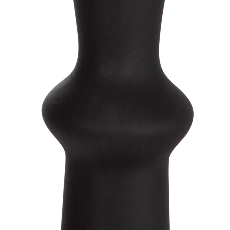 ΕΠΙΤΡΑΠΕΖΙΟ ΚΕΡΑΜΙΚΟ ΔΙΑΚΟΣΜΗΤΙΚΟ SCEPTER HM4637.02 ΜΑΥΡΟ ΜΑΤ Φ14x50Υεκ