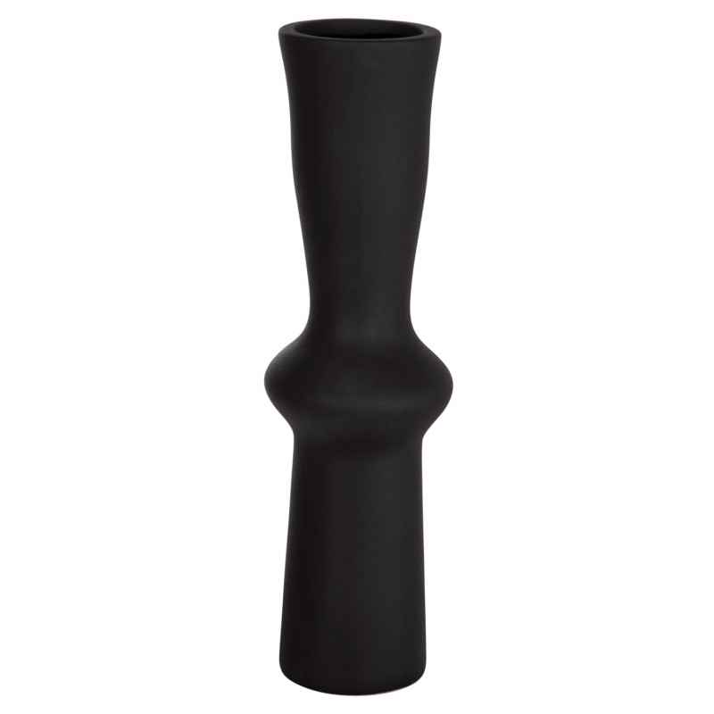 ΕΠΙΤΡΑΠΕΖΙΟ ΚΕΡΑΜΙΚΟ ΔΙΑΚΟΣΜΗΤΙΚΟ SCEPTER HM4637.02 ΜΑΥΡΟ ΜΑΤ Φ14x50Υεκ