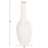 ΕΠΙΤΡΑΠΕΖΙΟ ΚΕΡΑΜΙΚΟ ΔΙΑΚΟΣΜΗΤΙΚΟ ELENDIL HM4592.01 ΥΠΟΛΕΥΚΟ ΚΡΥΣΤΑΛΛΙΚΟ Φ10x30Υ εκ