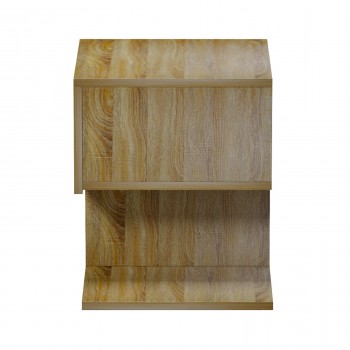 ΚΟΜΟΔΙΝΟ CASPIAN HM9071.12 ΜΕΛΑΜΙΝΗ ΣΕ ΣΟΝΑΜΑ 46,8x33x36,8Υεκ