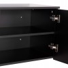 ΕΠΙΠΛΟ ΕΙΣΟΔΟΥ ΜΕ ΚΑΘΡΕΠΤΗ MYLES HM18080.02 ΜΕΛΑΜΙΝΗ ΣΟΝΑΜΑ-ΜΑΥΡΟ 100x37x200Υεκ