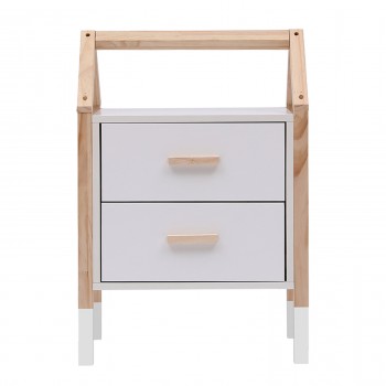 ΚΟΜΟΔΙΝΟ ΠΑΙΔΙΚΟ PEPE HM2489.03 ΛΕΥΚΗ ΜΕΛΑΜΙΝΗ-ΠΕΥΚΟ ΣΕ ΦΥΣΙΚΟ 46x30x67Υεκ.