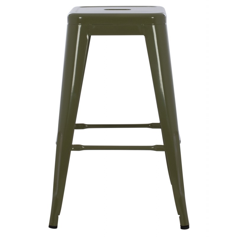 ΣΚΑΜΠΟ ΜΕΣΑΙΟΥ ΥΨΟΥΣ ΜΕΤΑΛΛΙΚΟ MELITA-PRO HM8573.43 DARK OLIVE GREEN 43x43x67Υεκ.