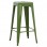 ΣΚΑΜΠΟ ΜΠΑΡ ΜΕΤΑΛΛΙΚΟ MELITA-PRO HM8642.53 ΣΕ LIGHT OLIVE GREEN 43x43x78Υεκ.