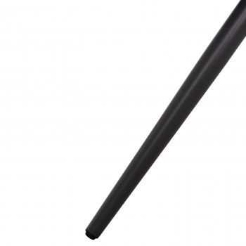 ΤΡΑΠΕΖΙ ΑΛΟΥΜΙΝΙΟΥ ΣΤΡΟΓΓΥΛΟ HIGER HM6290.01 ΓΚΡΙ Φ126x74Υεκ.