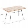 ΣΕΤ ΣΑΛΟΝΙ ΕΞΩΤΕΡΙΚΟΥ ΧΩΡΟΥ 4ΤΜΧ ALLEGRA HM21052 WICKER-ΜΕΤΑΛΛΟ