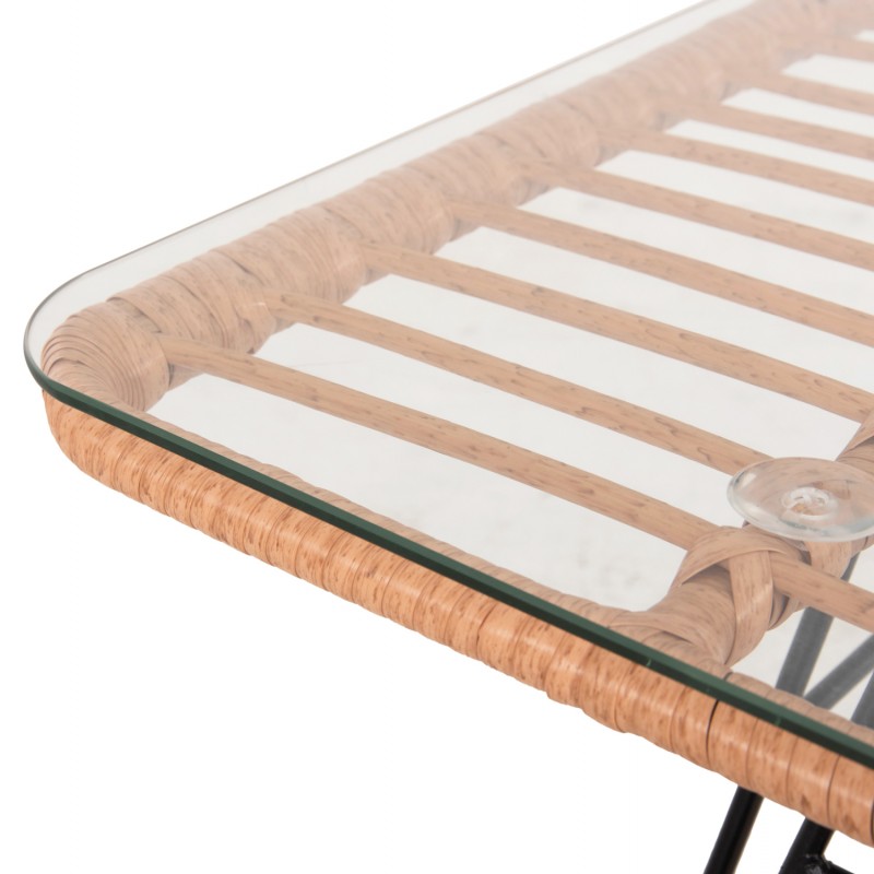 ΣΕΤ ΣΑΛΟΝΙ ΕΞΩΤΕΡΙΚΟΥ ΧΩΡΟΥ 4ΤΜΧ ALLEGRA HM21052 WICKER-ΜΕΤΑΛΛΟ