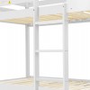 ΠΑΙΔΙΚΗ ΚΟΥΚΕΤΑ ΣΠΙΤΑΚΙ  τ.MONTESSORI HOOD HM705.03 ΞΥΛΟ ΠΕΥΚΟΥ ΣΕ ΛΕΥΚΟ-ΣΤΡΩΜΑΤΑ 190x90εκ