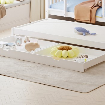 ΠΑΙΔΙΚΗ ΚΟΥΚΕΤΑ ΜΕ 3 ΚΡΕΒΑΤΙΑ & 2 ΣΥΡΤΑΡΙΑ TRIPLON HM709.03 ΞΥΛΟ ΠΕΥΚΟΥ 90x190-200εκ