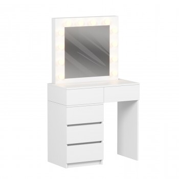 ΤΟΥΑΛΕΤΑ ΜΕ ΦΩΤΙΣΜΟ LED & ΣΥΡΤΑΡΙΑ BEYON HM2500.03 ΜΕΛΑΜΙΝΗ ΣΕ ΛΕΥΚΟ 80x40x140Υεκ.