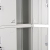 ΦΟΡΙΑΜΟΣ ΜΕΤΑΛΛΙΚΟΣ MALMOE HM5636.11 9 ΝΤΟΥΛΑΠΑΚΙΑ ΜΕ ΚΛΕΙΔΑΡΙΕΣ-ΓΚΡΙ 90x45x185Υεκ.