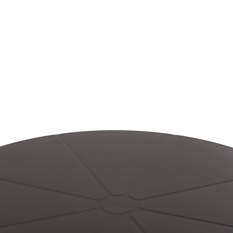 ΤΡΑΠΕΖΙ ΜΠΑΡ ΣΤΡΟΓΓΥΛΟ TERRIN HM6126.15 ΠΟΛΥΠΡΟΠΥΛΕΝΙΟ DARK OLIVE GREEN Φ60x106Υεκ.