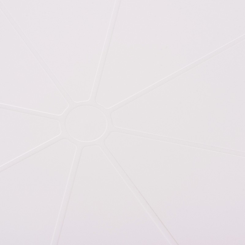 ΤΡΑΠΕΖΙ ΜΠΑΡ ΣΤΡΟΓΓΥΛΟ TERRIN HM6126.11 ΠΟΛΥΠΡΟΠΥΛΕΝΙΟ ΛΕΥΚΟ Φ60x106Υεκ.