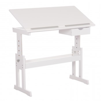 ΓΡΑΦΕΙΟ/ΣΧΕΔΙΑΣΤΗΡΙΟ ASCENT HM18289 MDF ΣΕ ΛΕΥΚΟ 109x55x87,5Υεκ