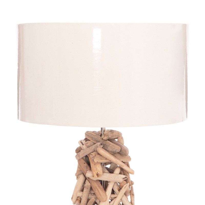 ΔΙΑΚΟΣΜΗΤΙΚΟ ΦΩΤΙΣΤΙΚΟ ΔΑΠΕΔΟΥ ALTAR HM4429 DRIFTWOOD--ΛΕΥΚΟ PVC Φ45x153Υεκ.