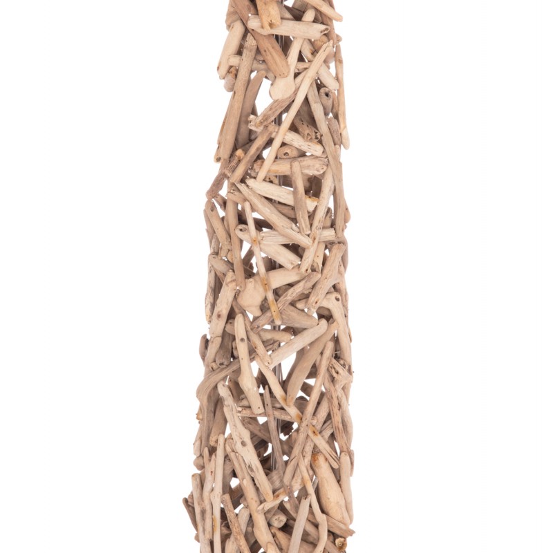 ΔΙΑΚΟΣΜΗΤΙΚΟ ΦΩΤΙΣΤΙΚΟ ΔΑΠΕΔΟΥ ALTAR HM4429 DRIFTWOOD--ΛΕΥΚΟ PVC Φ45x153Υεκ.