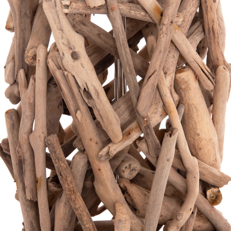 ΔΙΑΚΟΣΜΗΤΙΚΟ ΦΩΤΙΣΤΙΚΟ ΔΑΠΕΔΟΥ ALTAR HM4429 DRIFTWOOD--ΛΕΥΚΟ PVC Φ45x153Υεκ.