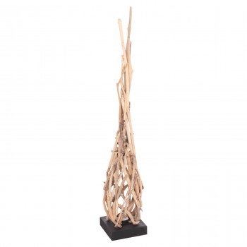 ΔΙΑΚΟΣΜΗΤΙΚΟ ΦΩΤΙΣΤΙΚΟ ΔΑΠΕΔΟΥ FLAMER HM4439 DRIFTWOOD ΣΕ ΦΥΣΙΚΟ 30x30x179Υεκ.