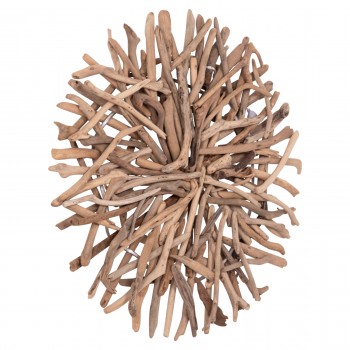 ΦΩΤΙΖΟΜΕΝΟ ΔΙΑΚΟΣΜΗΤΙΚΟ ΤΟΙΧΟΥ DREAMER HM4422 DRIFTWOOD ΜΕ ΤΑΙΝΙΑ LED Φ90x7(πάχος)εκ