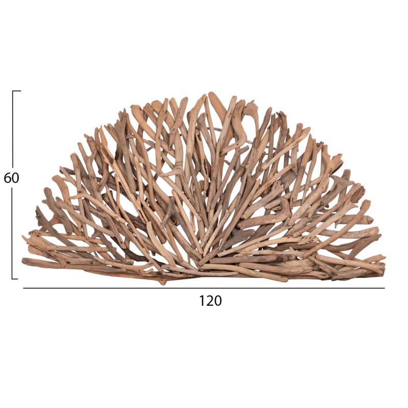 ΦΩΤΙΖΟΜΕΝΟ ΔΙΑΚΟΣΜΗΤΙΚΟ ΤΟΙΧΟΥ DREAMER2 HM4428 DRIFTWOOD-ΤΑΙΝΙΑ LED 120x60x7(πάχος)εκ