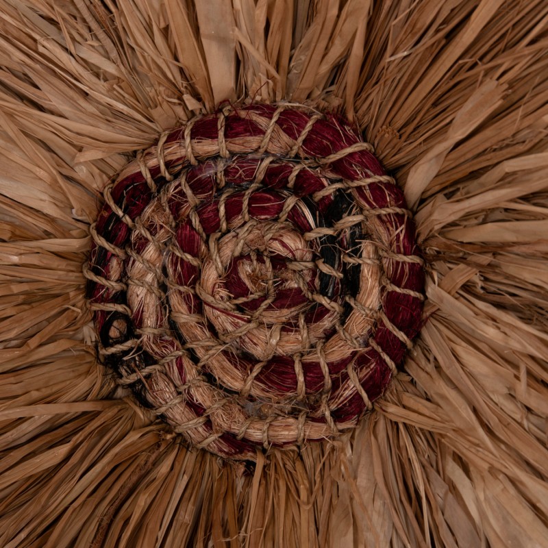 ΔΙΑΚΟΣΜΗΤΙΚΟ ΤΟΙΧΟΥ ΣΤΡΟΓΓΥΛΟ ABOR HM4717 ΙΝΕΣ SISAL ΦΥΣΙΚΟ Φ60εκ.