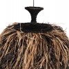 ΦΩΤΙΣΤΙΚΟ ΟΡΟΦΗΣ ORDEM HM4716 ΚΑΠΕΛΟ ΙΝΕΣ SISAL & ΜΠΑΝΑΝΑΣ-ΜΑΥΡΟ & ΦΥΣΙΚΟ Φ60x50Υεκ