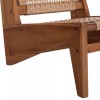 ΚΑΡΕΚΛΑ LOUNGE LUKILLA HM9913 ΞΥΛΟ TEAK ΣΕ ΦΥΣΙΚΟ--ΣΥΝΘ.ΣΧΟΙΝΙ ΜΠΕΖ 55,5x74x65Υεκ.
