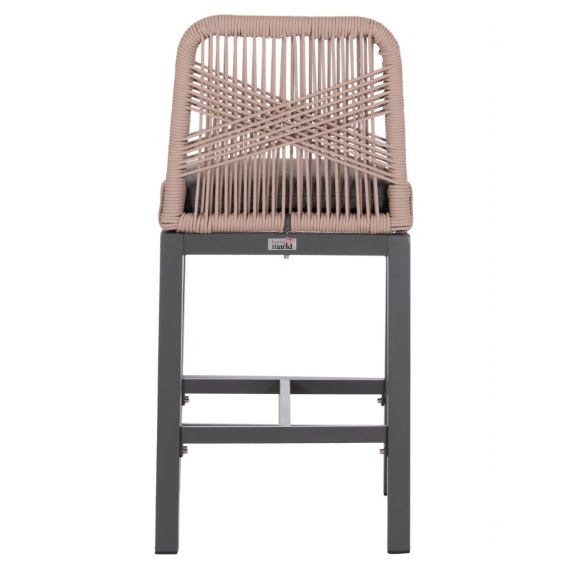 ΣΚΑΜΠΟ ΜΠΑΡ ΜΕΣ.ΥΨΟΥΣ HOWARD HM5791.21 ΑΝΘΡΑΚΙ ΑΛΟΥΜΙΝΙΟ--ΜΠΕΖ ΣΧΟΙΝΙ 47,5x55x94,5Υεκ