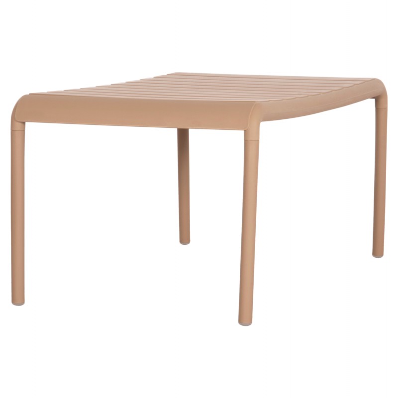 ΤΡΑΠΕΖΙ ΣΑΛΟΝΙΟΥ ΕΞΩΤΕΡΙΚΟΥ ΧΩΡΟΥ ΧΑΜΗΛΟ KORVER HM6334.04 ΠΟΛΥΠΡΟΠΥΛΕΝΙΟ ΚΑΠΟΥΤΣΙΝΟ 100x60x46Υεκ