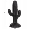 ΔΙΑΚΟΣΜΗΤΙΚΟΣ ΚΑΚΤΟΣ ΔΑΠΕΔΟΥ CACTUS HM4386.01S ΓΥΨΟΣ ΣΕ ΜΑΥΡΟ 42x30x74Υεκ.
