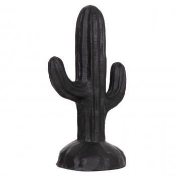 ΔΙΑΚΟΣΜΗΤΙΚΟΣ ΚΑΚΤΟΣ ΔΑΠΕΔΟΥ CACTUS HM4386.01S ΓΥΨΟΣ ΣΕ ΜΑΥΡΟ 42x30x74Υεκ.