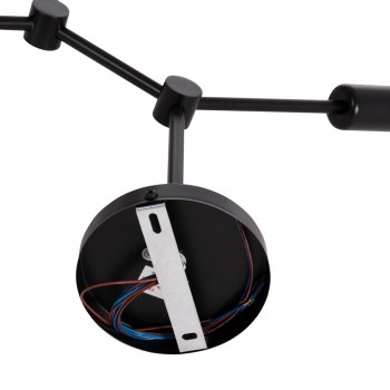 ΦΩΤΙΣΤΙΚΟ ΟΡΟΦΗΣ 4-ΦΩΤΟ LIGHTY HM7405.11 ΜΕΤΑΛΛΟ ΣΕ ΜΑΥΡΟ 57x5x52Υεκ.