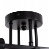 ΦΩΤΙΣΤΙΚΟ ΟΡΟΦΗΣ ΠΟΛΥΦΩΤΟ LIGHTY HM7428.11 ΜΕΤΑΛΛΟ ΣΕ ΜΑΥΡΟ 28x28x15Υεκ.