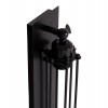 ΑΠΛΙΚΑ ΤΟΙΧΟΥ 2ΦΩΤΗ BEACON HM4463 ΜΕΤΑΛΛΟ ΣΕ ΜΑΥΡΟ 10x10x47Υεκ.