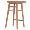 ΣΚΑΜΠΟ ΜΠΑΡ BOLMAR HM18108 ΞΥΛΟ ΤΕΑΚ ΣΕ ΦΥΣΙΚΟ 40.5x44x74Υεκ.