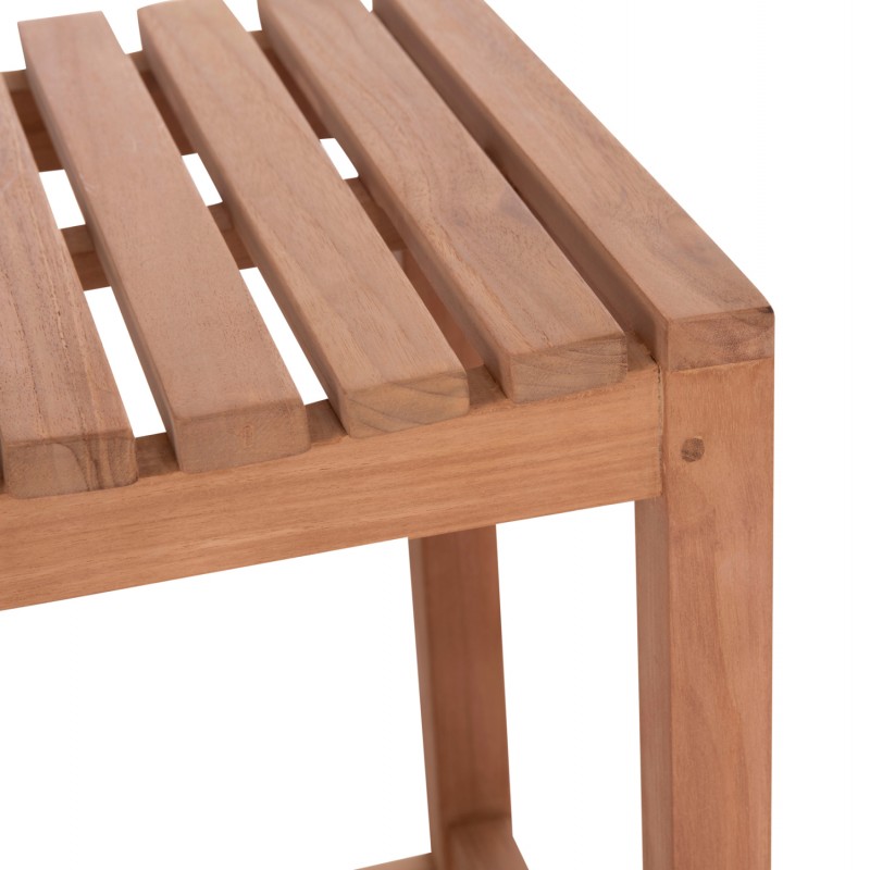 ΣΚΑΜΠΟ ΜΠΑΡ NIKOL HM18109 ΞΥΛΟ ΤΕΑΚ ΣΕ ΦΥΣΙΚΟ 40x40x77Υεκ.