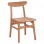 ΚΑΡΕΚΛΑ ΤΡΑΠΕΖΑΡΙΑΣ ΕΞ.ΧΩΡΟΥ ROBBIE HM18115 ΞΥΛΟ TEAK--ΦΥΣΙΚΟ 48x51x82Υεκ.