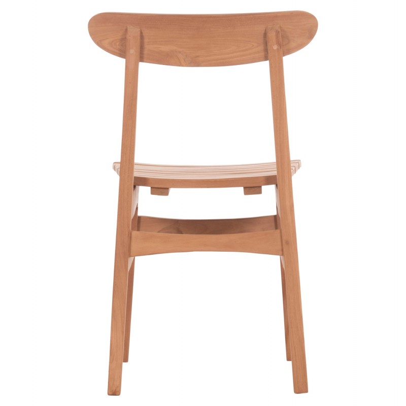 ΚΑΡΕΚΛΑ ΤΡΑΠΕΖΑΡΙΑΣ ΕΞ.ΧΩΡΟΥ ROBBIE HM18115 ΞΥΛΟ TEAK--ΦΥΣΙΚΟ 48x51x82Υεκ.