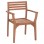 ΠΟΛΥΘΡΟΝΑ ΕΞΩΤ.ΧΩΡΟΥ ERMIONI HM18129 ΞΥΛΟ TEAK--ΦΥΣΙΚΟ ΧΡΩΜΑ 60x59x84Υεκ.